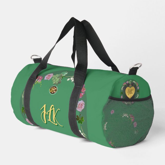 Sac De Sport 4e anniversaire du Mariage Fruit Floral imprimé Re (Coin droit)