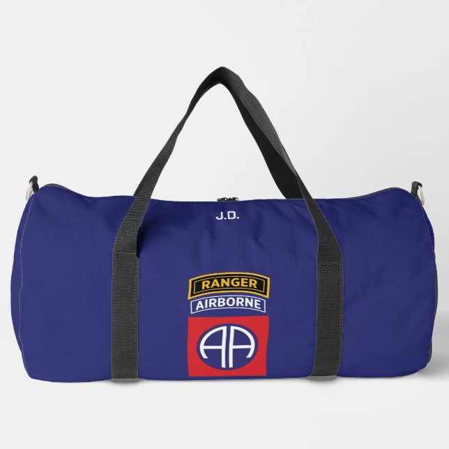Sac De Sport 82nd Airborne Division Ranger Personalized (Recto)