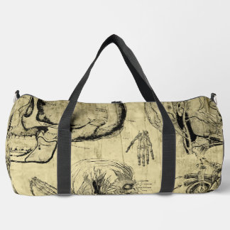 Sac de sport à crânes d'anatomie médicale