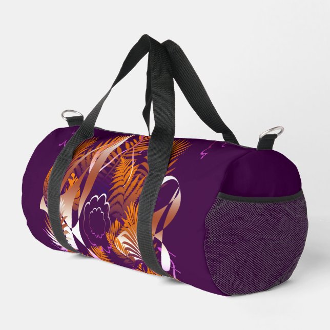 Sac De Sport Abstract Autumnal Melancholy (Coin droit)