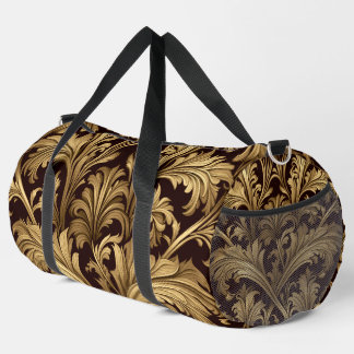 Sac De Sport Acanthus Feuille (Ancien Ton Or) Grand