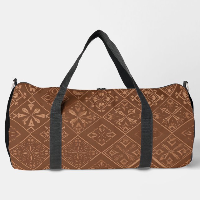 Sac De Sport Adobo marron GRAND (Recto)