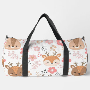 Sac De Sport Adorable animal forestier d'automne
