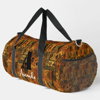 Sac De Sport Afrique Amhara Éthiopie Motif ethnique géométrique
