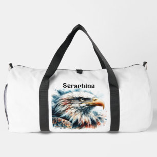 Sac De Sport Aigle majestueux dans un style aquarelle époustouf