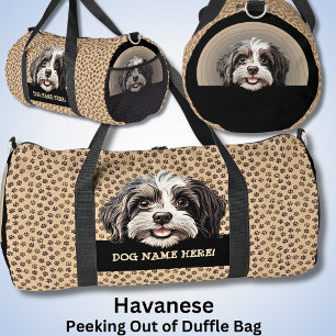 Sac De Sport Ajouter Nom du chien Votre nom, Havanais