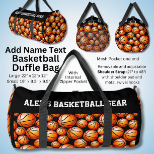 Sac De Sport Ajouter un nom Texte, Alex's Basketball Gear