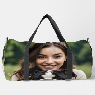 Sac De Sport Ajouter une photo de bouledogue Personnaliser