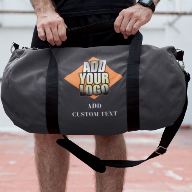Sac De Sport Ajouter Votre Image Logo Texte Personnalisé Gratui (Créateur téléchargé)