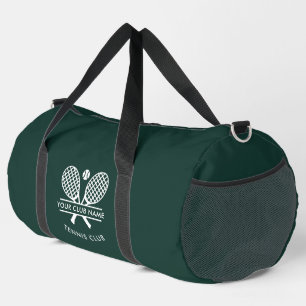 Sac De Sport Ajouter Votre Nom Club Raquettes De Tennis Motif G