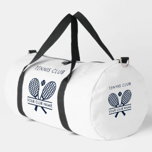 Sac De Sport Ajouter Votre Nom Club Tennis Team Navy Blue Custo