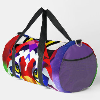 Sac De Sport Alexander's Cat purple duffel bag