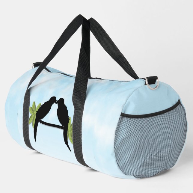 Sac De Sport Amour du perroquet (Coin droit)