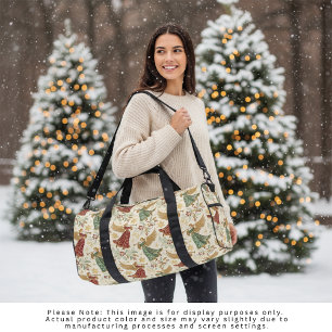 Sac De Sport Anges de Noël Vintage