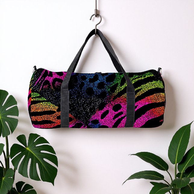 Sac De Sport Animaux Arc-en-Ciel Mixés  (Créateur téléchargé)