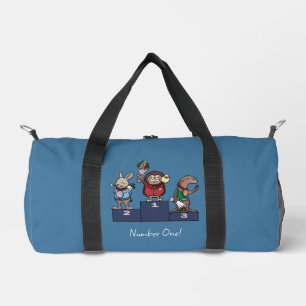 Sac De Sport Animaux des Bois Numéro Un ! Podium de Cadeau Art