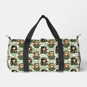 Sac De Sport Anime Soldier Girls Design Motif