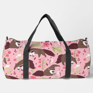 Sac De Sport anteure rose mignon animal floral