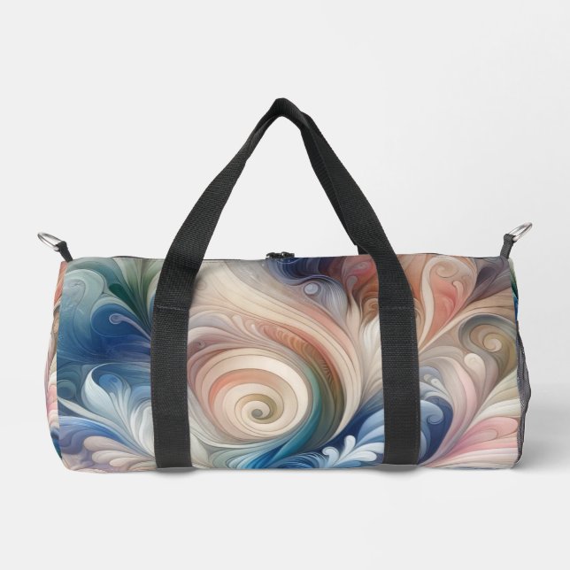Sac De Sport Aquarelle Imaginaire Floral Romantique Motif (Recto)