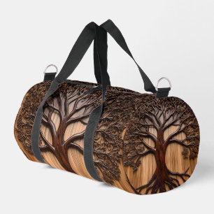 Sac De Sport Arbre Jacaranda : L'art de la nature dans le bois,