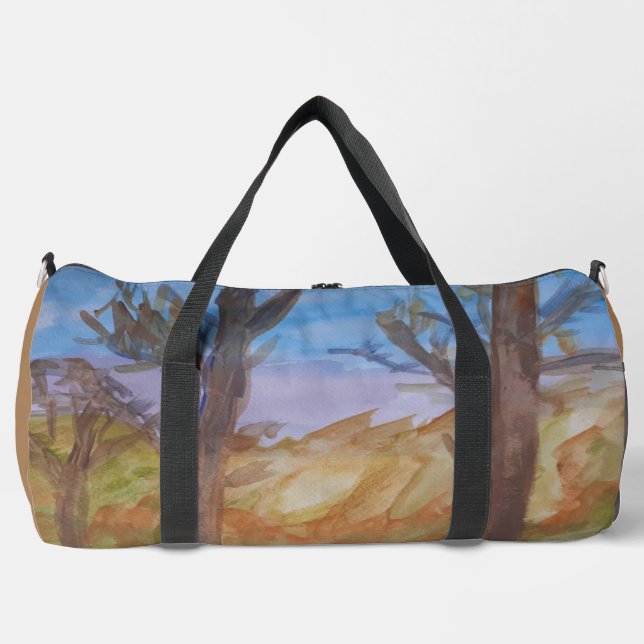 Sac De Sport Arbres au coucher du soleil (Recto)