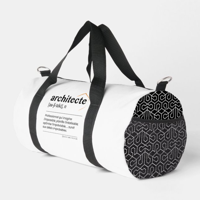Sac de sport Architecte (Coin droit)
