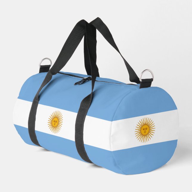 Sac De Sport Argentina flag (Coin gauche)