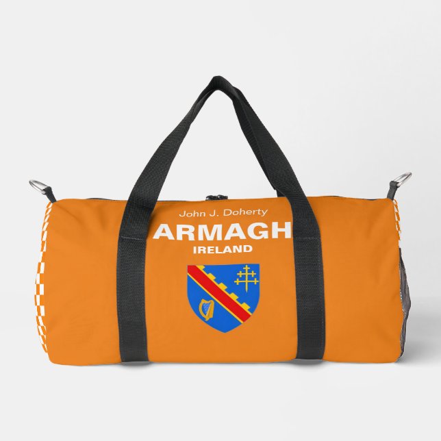 Sac De Sport Armagh Irlande - Irlandais Personnalisé (Recto)