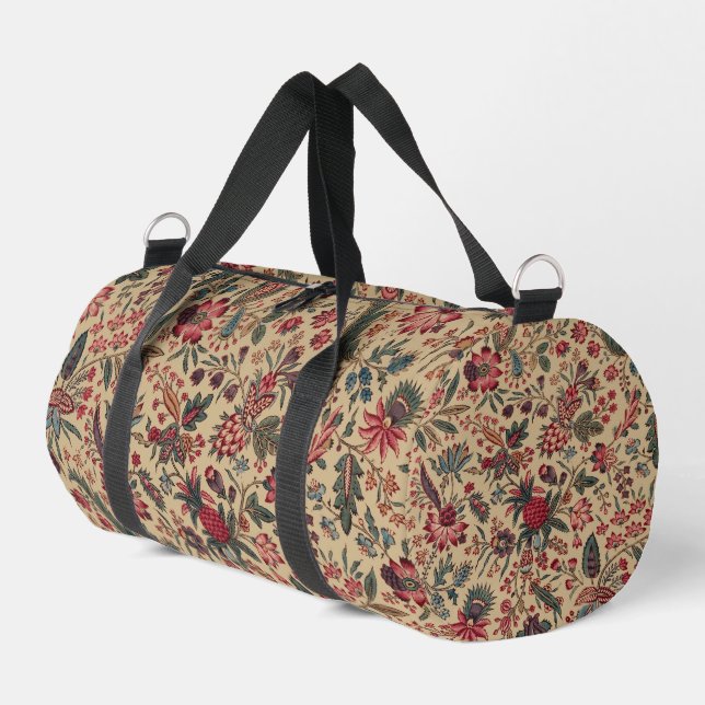 Sac De Sport Art floral de la tapisserie (Coin gauche)