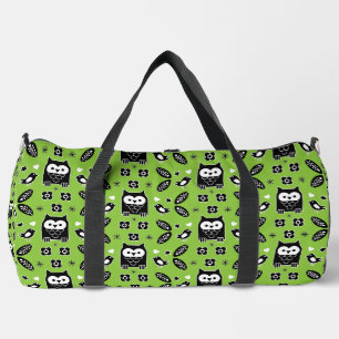 Sac De Sport Art populaire de Chouette scandinave