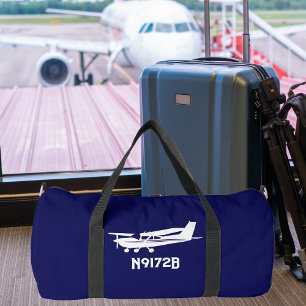 Sac De Sport Avion Cessna Cool,Simple,Bleu,Aviation