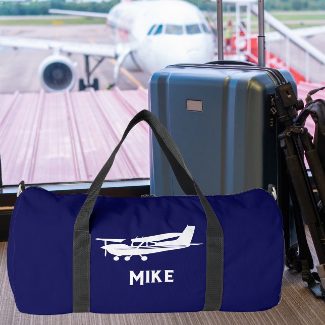 Sac De Sport Avion Cessna Cool,Simple,Bleu,Aviation  (Créateur téléchargé)