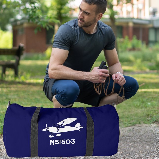 Sac De Sport Avion Piper Cub cool, Aviation Simple Personnalisé (Créateur téléchargé)