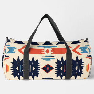 Sac De Sport Aztec géométrique tribal boho du Sud-Ouest