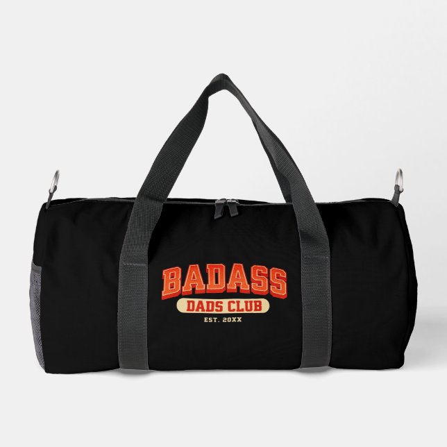 Sac De Sport Badass Papa Club Retro Cool Amusant tendance (Verso)