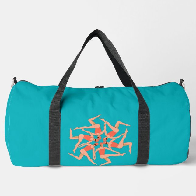 Sac De Sport Baigneurs - Baignade synchronisée (Recto)