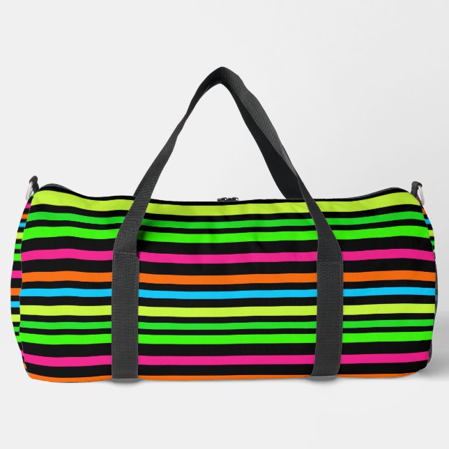 Sac De Sport Bandes néon (Recto)
