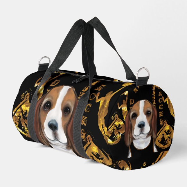 Sac De Sport Beagle  (Coin gauche)