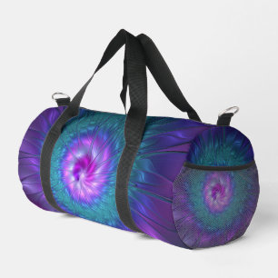 Sac De Sport Beauté florale Abstraite Fleur d'art fractionnée c