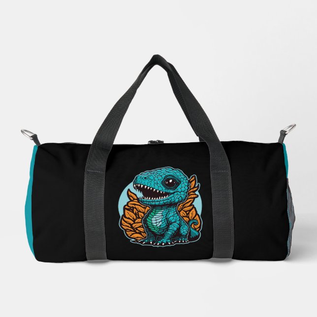 Sac De Sport Bébé Dinosaure Mignon (Recto)