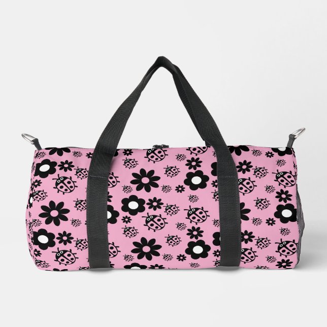 Sac De Sport Bébés coccinelle rose mignonne (Recto)