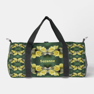Sac De Sport Beetle sur Mullein Flower Abstrait Personnalisé