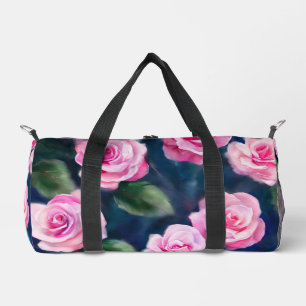 Sac De Sport Belle Aquarelle Populaire Roses Roses Roses Roses