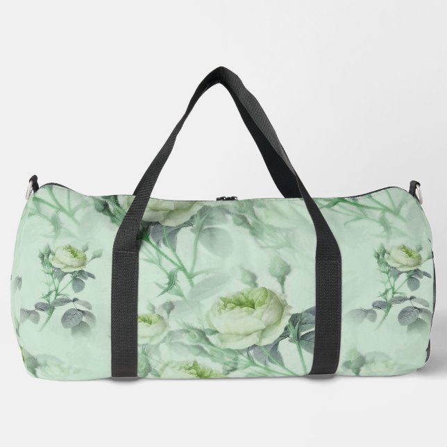 Sac De Sport Belle florale Vintage (Recto)