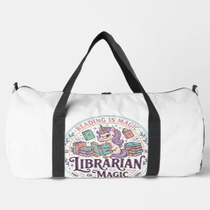 Sac De Sport Bibliothécaire Licorne de Magie Produit Original G