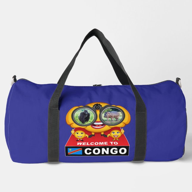 Sac De Sport Bienvenue au Congo (Recto)