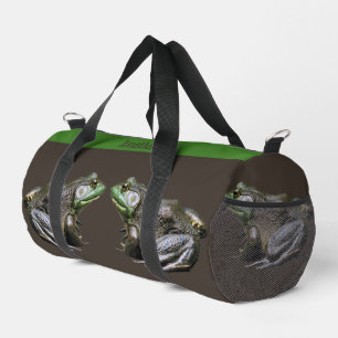 Sac De Sport Big Old Bullfrog Animal Personnalisé