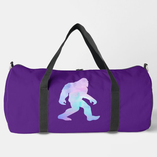 Sac De Sport Bigfoot à l'aquarelle (Recto)