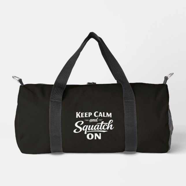 Sac de sport Bigfoot Sasquatch (Recto)