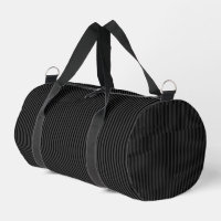 Black & Smoky Black Narrow Vertical Stripes